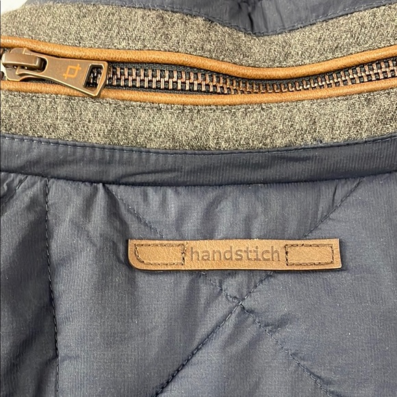 Handstich Men's Navy Blue Puffer Jacket - Picture 6 of 9